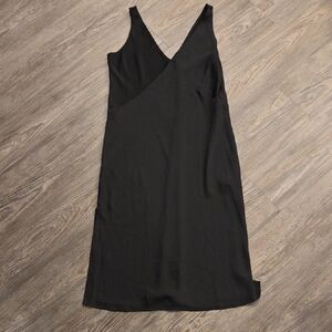 a new day Elegant Black Backless Dress